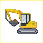(image for) Construction Truck - BACK HOE